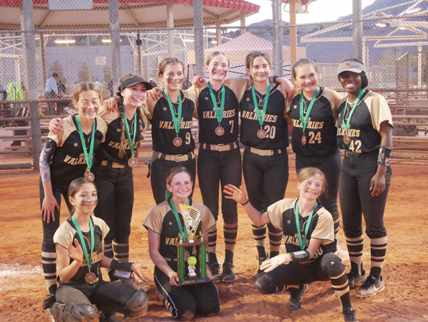 Kaylon Tauer with Vegas Valkyries in the St Paddys Day Tournament